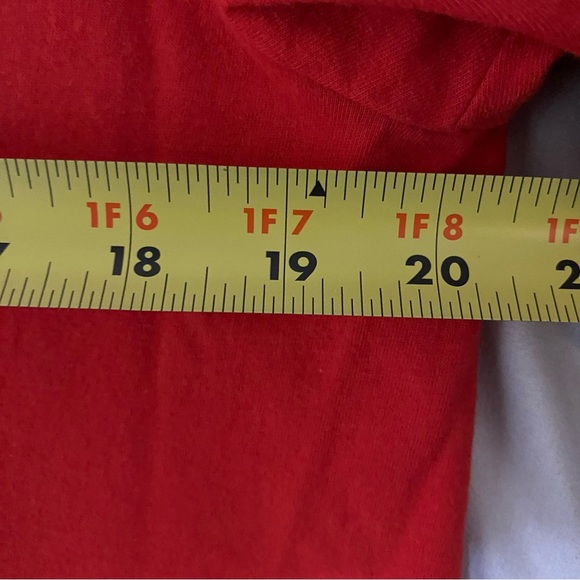 Duff Man In Cape Superhero Pose The Simpsons Red T-shirt Men’s Size Large - Picture 6 of 7